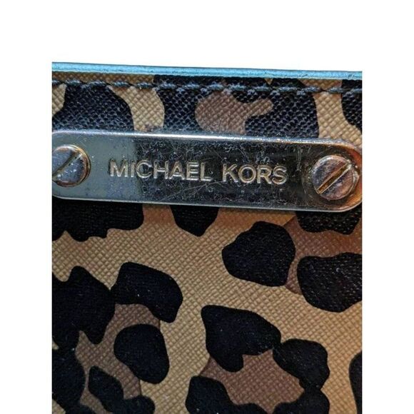 Michael kors wallet clutch leopard print - Picture 5 of 13